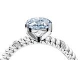 White gold Fancy Blue Oval  Solitaire Twisted Band Prong Set Engagement Ring_65