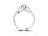White gold Fancy Blue Pear Cut Cut Pave Split Shank Engagement Ring with Four-Prong Setting_15
