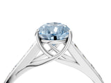 White gold Fancy Blue Pear  Solitaire Channel-Set Diamond Engagement Ring with Four-Prong Setting_37