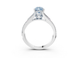 White gold Fancy Blue Pear  Solitaire Pave Split Shank Engagement Ring with Six-Prong Setting_40