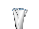 White gold Fancy Blue Pear  Solitaire Tension Set Diamond Ring_25