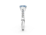 White gold Fancy Blue Radiant  Solitaire Channel-Set Diamond Engagement Ring with Four-Prong Setting_34