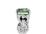 White gold Fancy Green Asscher Cut Solitaire Milgrain Leaf Band with Prong Setting_17