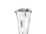White gold Fancy Green Heart Cut Solitaire Tension Set Diamond Ring with Split Shank Band_17