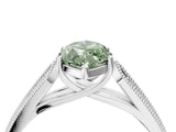 White gold Fancy Green Marquise Cut Cut Pave Split Shank Engagement Ring with Four-Prong Setting_46