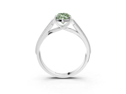 White gold Fancy Green Marquise Cut Cut Pave Split Shank Engagement Ring with Four-Prong Setting_51