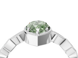 White gold Fancy Green Marquise  Cut Diamond Milgrain Marquise Band with Prong Setting_7