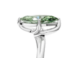 White gold Fancy Green Marquise Cut Diamond Solitaire Engagement Ring with Four-Prong Setting and Classic Band_37