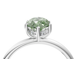 White gold Fancy Green Marquise  Cut Solitaire Engagement Ring with Four-Prong Setting and Classic Band_41