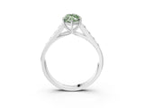 White gold Fancy Green Marquise  Solitaire Channel-Set Diamond Engagement Ring with Four-Prong Setting_35