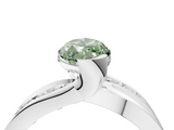 White gold Fancy Green Marquise  Solitaire Channel-Set Split Shank Ring with Tension Prong Setting_25