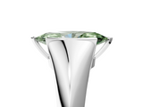 White gold Fancy Green Marquise  Solitaire Tension Set Diamond Ring_25