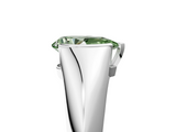 White gold Fancy Green Pear  Solitaire Tension Set Diamond Ring_25