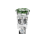 White gold Fancy Green Round Cut Diamond Engagement Ring with Baguette Side Stones and Channel Set Band_37