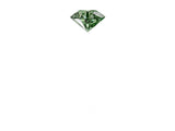 White gold Fancy Green Round  Cut Diamond Ring with Baguette Side Stones, Channel Set Band, and Four-Prong Setting_14