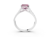 White gold Fancy Pink Asscher  Brilliant Channel-Set Solitaire Ring with Four-Prong Setting_57