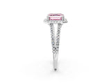 White gold Fancy Pink Asscher Cut Diamond Halo Split Shank Engagement Ring_53