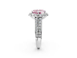 White gold Fancy Pink Asscher  Halo Diamond Engagement Ring with Split Shank and Prong Setting_48
