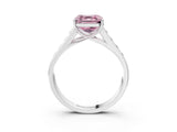 White gold Fancy Pink Asscher  Solitaire Channel-Set Diamond Engagement Ring with Four-Prong Setting_35