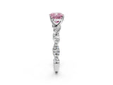 White gold Fancy Pink Cushion Cut Solitaire Twisted Pave Band with Four-Prong Setting_17