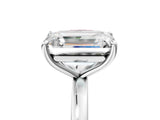 White gold Fancy Pink Cushion  and Emerald Cut Toi Moi Ring with Prong Setting_51