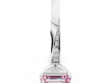 White gold Fancy Pink Emerald Cut Diamond Engagement Ring with Side Stone Accents and Four-Prong Setting_36