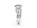 White gold Fancy Pink Emerald  Cut Halo Split Shank Prong Setting Ring_15