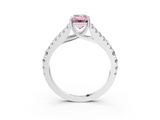 White gold Fancy Pink Emerald  Cut Split Shank Pave Diamond Engagement Ring with Four-Prong Setting_27