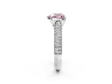 White gold Fancy Pink Heart Cut Cut Pave Split Shank Engagement Ring with Four-Prong Setting_14