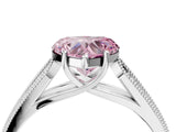 White gold Fancy Pink Heart Cut Cut Pave Split Shank Engagement Ring with Four-Prong Setting_16