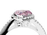 White gold Fancy Pink Heart Cut Diamond Halo Split Shank Engagement Ring_55