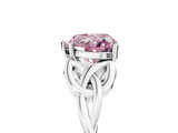 White gold Fancy Pink Heart  Solitaire Celtic Knot Engagement Ring with Four-Prong Setting_47
