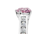 White gold Fancy Pink Heart  Solitaire Channel-Set Diamond Engagement Ring with Four-Prong Setting_37