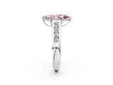 White gold Fancy Pink Marquise  Brilliant Channel-Set Solitaire Ring with Four-Prong Setting_22