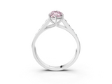White gold Fancy Pink Marquise  Brilliant Channel-Set Solitaire Ring with Four-Prong Setting_23
