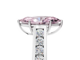 White gold Fancy Pink Marquise  Brilliant Channel-Set Solitaire Ring with Four-Prong Setting_25