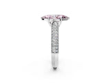 White gold Fancy Pink Marquise Cut Cut Pave Split Shank Engagement Ring with Four-Prong Setting_14