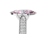 White gold Fancy Pink Marquise Cut Cut Pave Split Shank Engagement Ring with Four-Prong Setting_53
