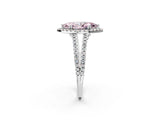 White gold Fancy Pink Marquise Cut Diamond Halo Split Shank Engagement Ring_53