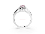 White gold Fancy Pink Marquise Cut Diamond Halo Split Shank Engagement Ring_54