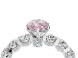 White gold Fancy Pink Marquise Cut Diamond Side Stone Engagement Ring with Four-Prong Setting_65