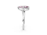 White gold Fancy Pink Marquise Cut Diamond Solitaire Engagement Ring with Four-Prong Setting and Classic Band_34