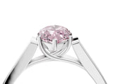 White gold Fancy Pink Marquise Cut Solitaire Cathedral Diamond Engagement Ring with Channel-Set Band and Four-Prong Setting_19