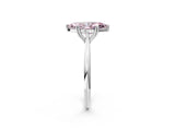 White gold Fancy Pink Marquise Cut Solitaire Diamond Ring with Six-Prong Setting and Classic Band_57