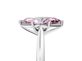 White gold Fancy Pink Marquise  Cut Solitaire Ring with Cathedral Band and Four-Prong Setting_84