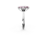 White gold Fancy Pink Marquise  Cut Solitaire Ring with Four-Prong Setting on a Classic Band_83
