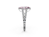 White gold Fancy Pink Marquise  Cut Split Shank Pave Diamond Engagement Ring with Four-Prong Setting_26