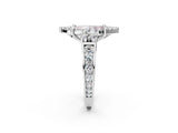 White gold Fancy Pink Marquise  Halo Diamond Engagement Ring with Split Shank and Four-Prong Setting_69
