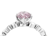 White gold Fancy Pink Marquise  Solitaire Bezel-Set Diamond Ring with Beaded Band and Four-Prong Setting_36