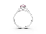 White gold Fancy Pink Marquise  Solitaire Channel-Set Diamond Engagement Ring with Four-Prong Setting_35